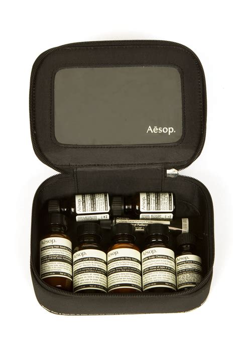 aesop travel kits